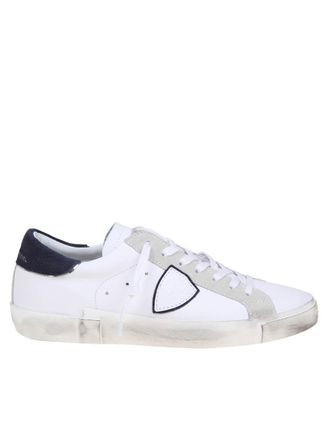Philippe Model Leather And Suede Sneakers