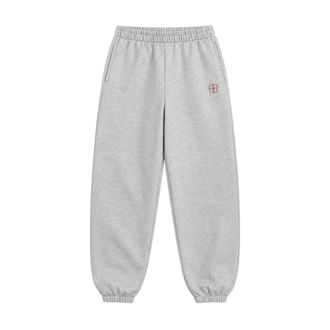 Anine Bing Broeken, Dames, Grijs, XS, Katoen, Karter Jogger