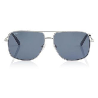 Ferragamo Pilotenzonnebril - Heren - Accessoires - Grijs - Maat: ONE Size