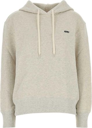 Autry Grey Logoed Hoodie