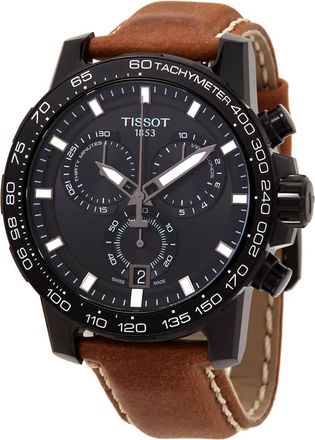 Tissot Supersport Chronograph Quartz Black Dial Mens Watch T125.617.36.051.01