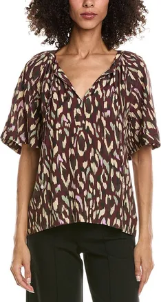 Tommy Bahama Cheetah Cove Blouse