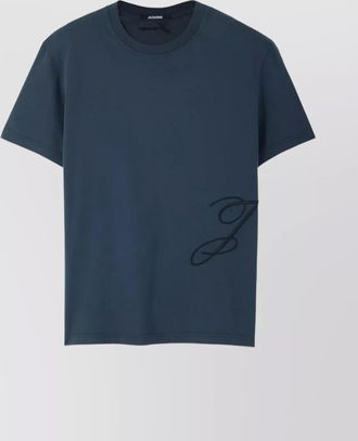 Jacquemus cotton short-sleeve t-shirt