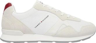 Tommy Hilfiger Maxlite Mix - Heren - Sneakers - Wit - 40 EU - Polyester - Schoenen