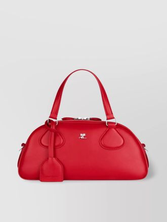 Courr&egrave;ges tr&egrave;s courr&egrave;ges leather shoulder bag