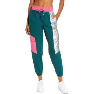 Nike Jordan Water Repellent Winter Utility Pants in Dark Atomic Teal/watermelon at Nordstrom, Size Medium