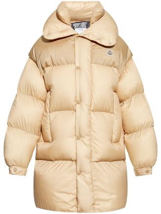 Moncler Verone jacket - men - Polyamide/Down/Polyester/Feather - 2 - Neutrals