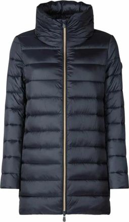 Save The Duck Jassen, Dames, Blauw, XL, Polyester, Lydia Puffer Jacket