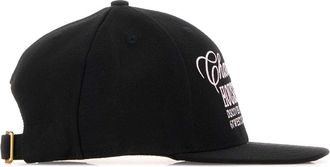 Willy Chavarria Mens Chavarria Baseball Cap Black Polyester