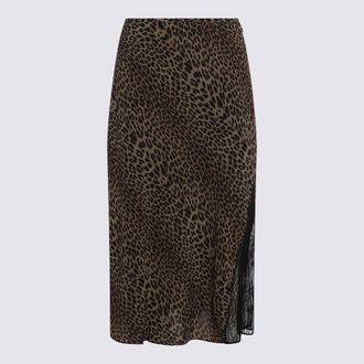 Zadig&Voltaire Multicolor Viscose Skirt