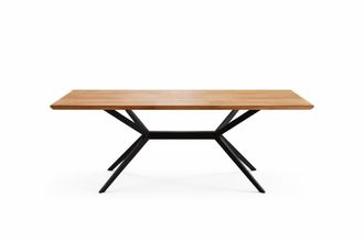 Pondecor Interiorismo Mesa de comedor extensible acabado Roble 140/180x90x75cm