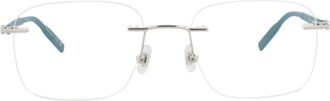 Montblanc Square-Frame Metal Optical Frames