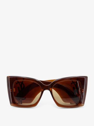 Saint Laurent Occhiali da sole Blaze Crystal in acetato - SAINT LAURENT - gender_Woman