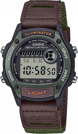 Casio Casio Collection Heren Horloge Bruin W-220HF-3AVEF