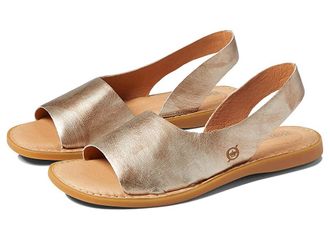 Born Inlet Womens Shoes Light Gold (Panna Cotta) Metallic : 10 M (B), Leather