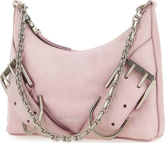 Givenchy Womens Voyou Boyfriend Shoulder Bag Pink Calf