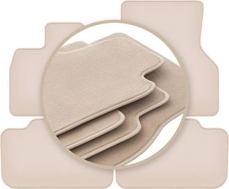 OEM Alfombrillas Beige Premium Para Bmw Ix I20 2021-2022