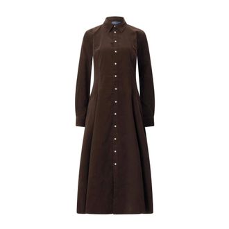 Polo Ralph Lauren Donna, Abiti, Marrone, XL, new