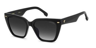 Carrera CA 3108/G/S Asian Fit 807/9O Womens Sunglasses Black Size 53