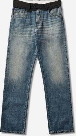 Maison Margiela Men s Replaced Waist Jeans Blue