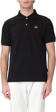 La Martina T-shirts en Polos - Heren - Polos - Zwart - 3XL - Tops