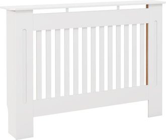 HOMCOM Homcom - Cubre Radiador Cubierta de Radiador para Radiador mdf 112x19x81cm