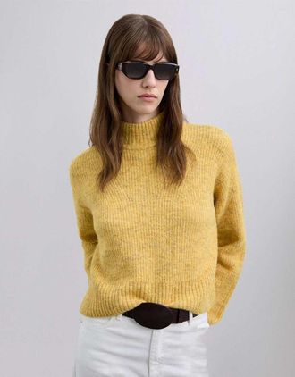 Scalpers Fluor - Maglione color senape-Giallo