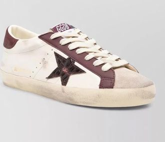 Golden Goose leather low-top sneakers