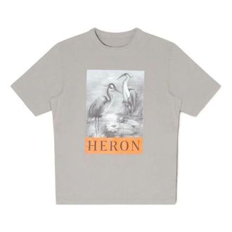 Heron Preston Fw22 BW T-shirt Grey HMAA032S23JER0050910