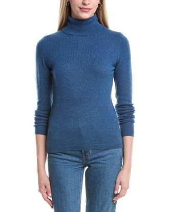 Fort&eacute; Cashmere Turtleneck Cashmere Sweater