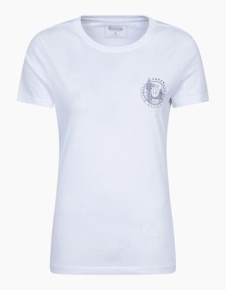 Mountain Warehouse Womens Mountain Warehouse Womens/Ladies London Short-Sleeved T-Shirt - White - Size: 20