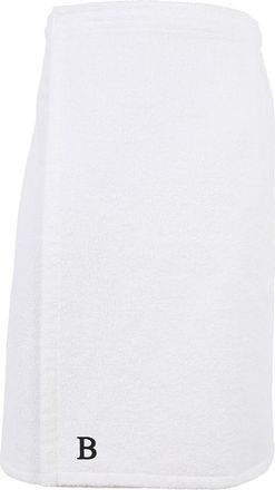 Linum Home Textiles Monogrammed Terry Body Wrap, (A-Z)
