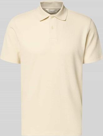 Selected Regular Fit Poloshirt aus Baumwoll-Mix Modell BLAZE in Beige, Gr&ouml;&szlig;e XXL