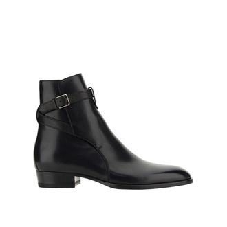 Saint Laurent Wyatt Jodhpur enkellaarzen