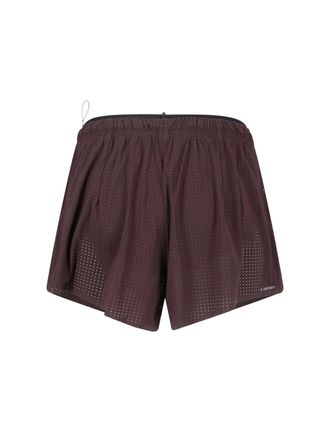 SATISFY Mens Trousers Brown Polyamide
