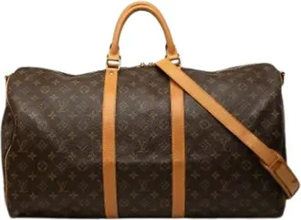Louis Vuitton Pre-owned Keepall Bandouliere 55 - - Pre-owned - unisex - Marrone - ONE SIZE