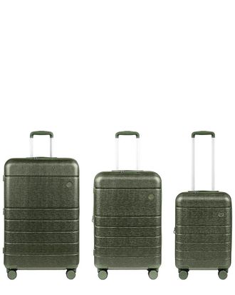 Champs Luggage Linen Ii Expandable 3Pc Trolley Set