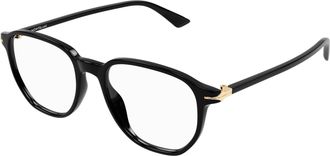 Montblanc Demo Square Mens Eyeglasses MB0366O 001 51