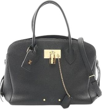 Louis Vuitton Pre-owned Mira MM Taurillon Leder 2way Tote Bag - Dames - Vintage Handtas - Zwart - ONE Size - Vintage