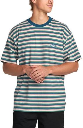 Billabong Baxter Stripe T-Shirt in Deep Blue at Nordstrom, Size Small