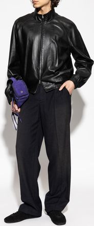 Acne Studios Leather Jacket, Mens, Black