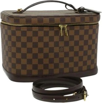 Louis Vuitton Borsa a mano Pre-owned in tela - - Pre-owned - Donna - Marrone - ONE SIZE