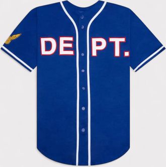 Gallery Dept. Mens. Echo Park Baseball Jersey Navy - Size X-Large