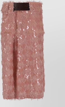 Niccol&ograve; Pasqualetti sequin midi skirt