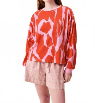 FRNCH Amazonas Sweatshirt In Water Lily Purple