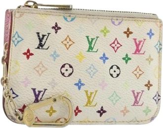 Louis Vuitton Pre-owned Wallets, female, Multicolor, Size: ONE SIZE Pre-owned Vintage Monogram Multicolor Coin Purse