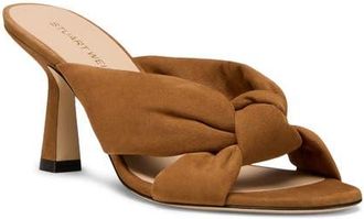 Stuart Weitzman Soplaya Slide 75 in Toasted Almond at Nordstrom, Size 10.5