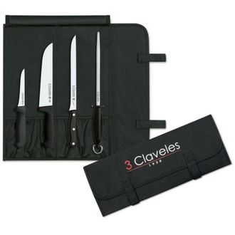 3 Claveles Estuche Para Corte De Jam&oacute;n 3 Claveles