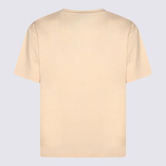 Valentino Mens T-Shirts And Polos Burro _100 % Co