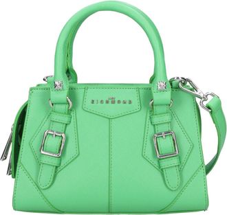 John Richmond Faux Leather Bag - Dames - Handtassen - Groen - ONE Size - Leer - Tassen